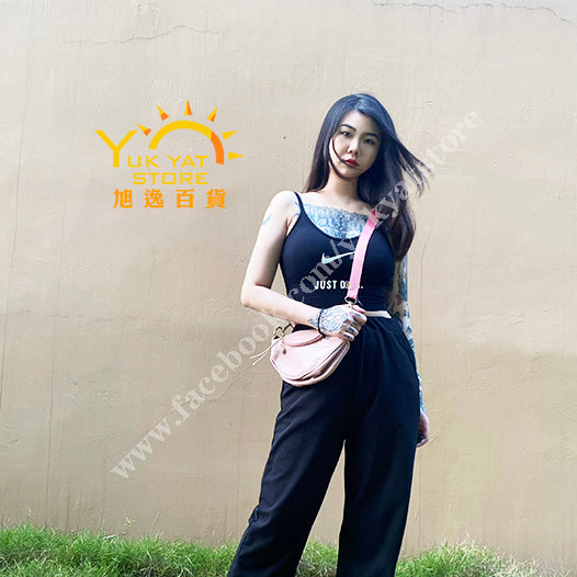 時尚馬鞍形鱷魚紋斜揹包 Fashion saddle crocodile pattern cross-body bag YYC000078