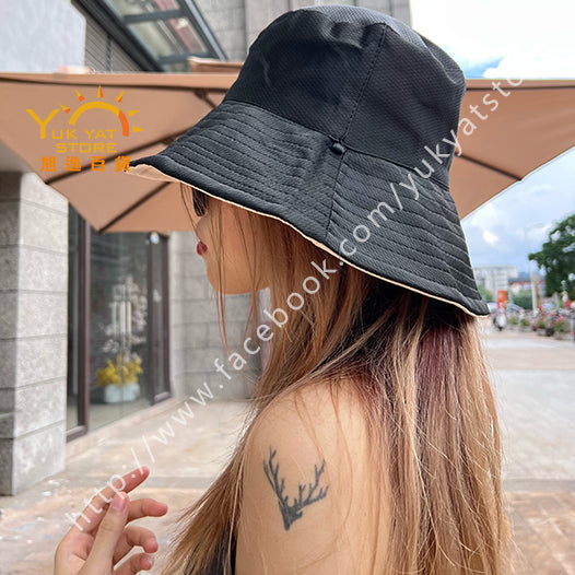 韓版雙面女裝漁夫帽 Korean style double-sided women's fisherman hat YYC000116