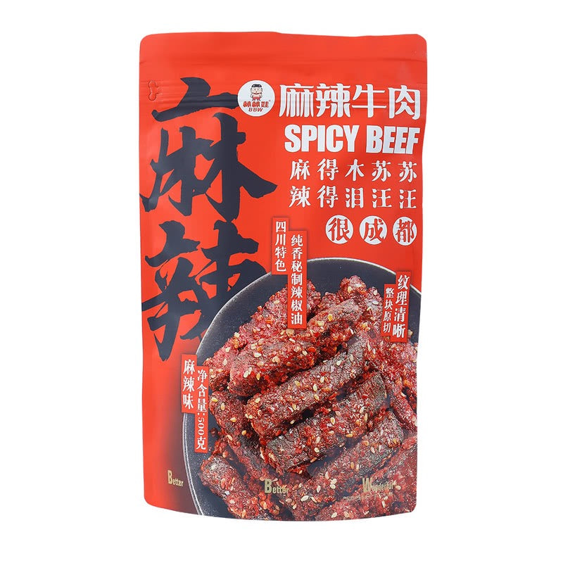 棒棒娃麻辣牛肉 (麻辣味) 500g SAM000017