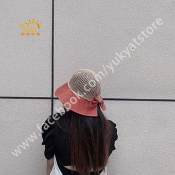 蝴蝶結漁夫帽 Bow Bucket hat YYC000141